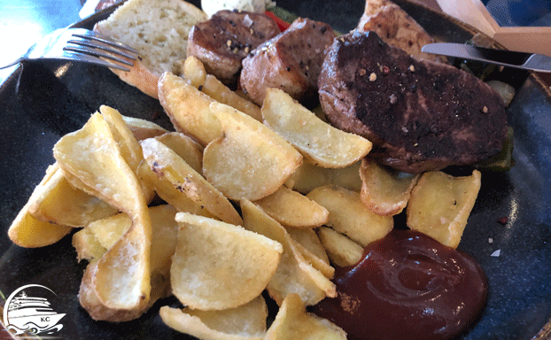 Papenburg Restaurant Wirtshaus am Zeitspeicher - Steakteller