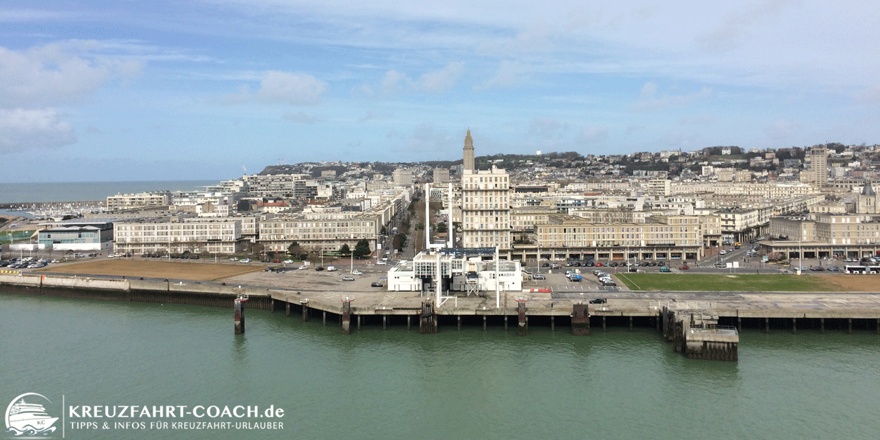 Le Havre auf eigene Faust - Sehenswürdigkeiten, Kreuzfahrthafen, etc. Le Havre auf eigene Faust