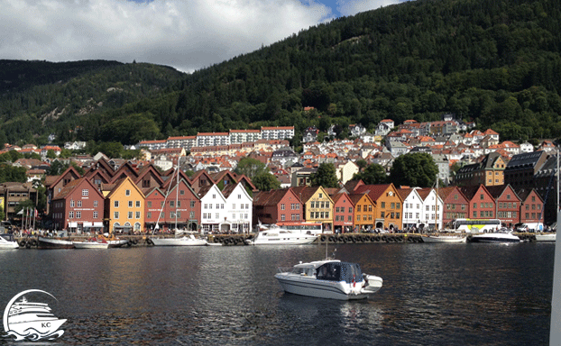 Norwegen mit AIDA - Bergen