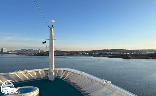 Göteborg - Einlaufen in den Hafen