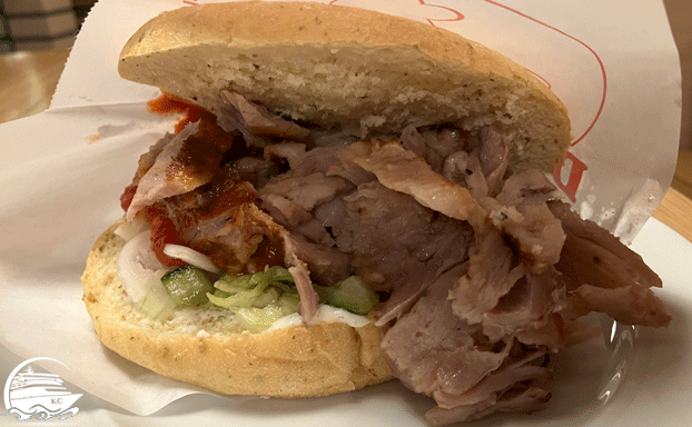 AIDAcosma Restaurants Erfahrungen - Street Food - Döner
