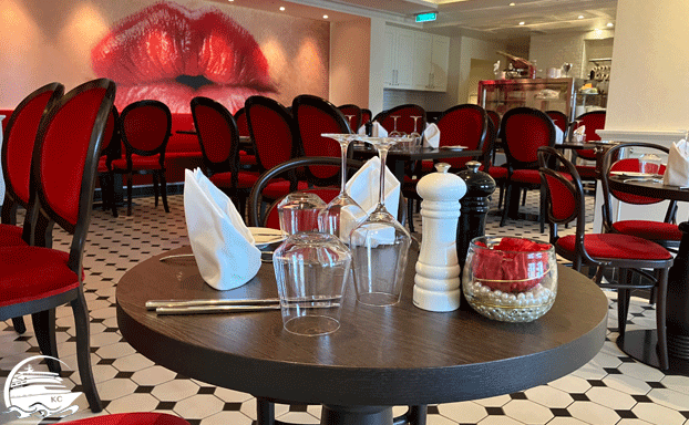 AIDAcosma Restaurants Erfahrungen - French Kiss