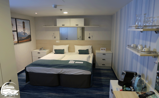 Mein Schiff 1 Innenkabine 7215 - Blick in die Kabine