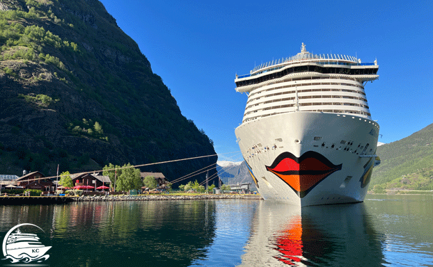 Norwegen mit AIDA - AIDAnova in Flåm