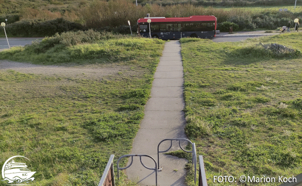 Ausflugstipps Ijmuiden - Bushaltestelle 