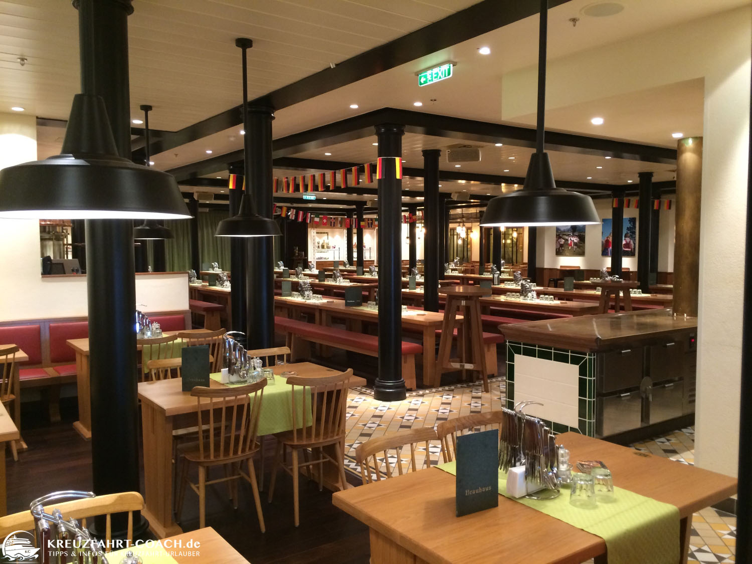 Warum AIDA Cruises? 9 Das Brauhaus auf AIDAprima