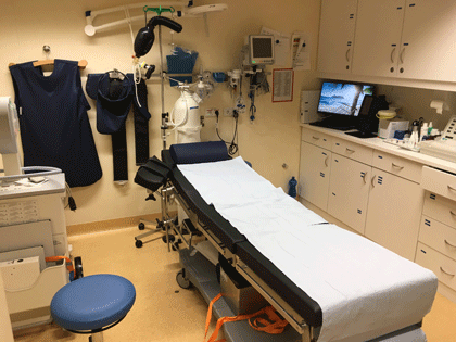 OP im Bordhospital auf AIDAperla