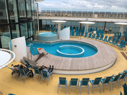 AIDAprima Pooldeck