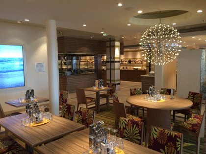 Blick ins Weite Welt Restaurant