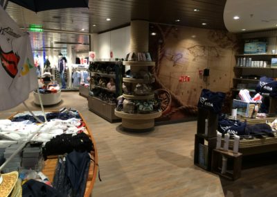 Shop auf AIDAprima